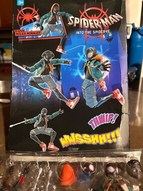 Spider-Man Miles Morales Action Figure - Black & Green